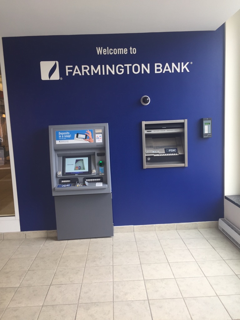 Farmington Bank Interior Signage